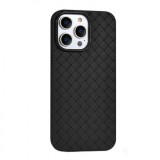 Husa pentru Apple iPhone 15, Joyroom, Braiding Series, Neagra