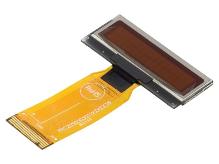 Display OLED alfanumeric 16x2 alb