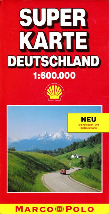 Deutschland Super Karte 1:600.000