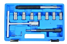 Trusa freze pentru injectoare 10piese curatat reconditionat orificiu scaun (FR4822)