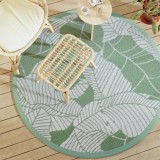 VidaXL Covor de exterior, ARAKIL verde, &Oslash;160 cm, PP