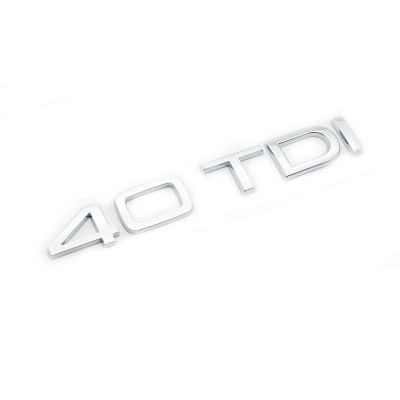 Emblema 4.0 TDI Audi spate portbagaj foto