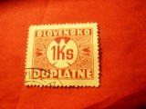 Timbru Slovacia 1939 Porto , 1 ks stampilat