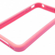 Husa Bumper roz pentru Apple iPhone 4/4S