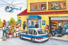 Puzzle 60 piese - Police Helicopter | Schmidt