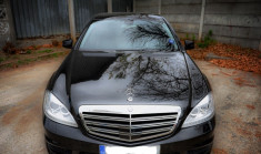 Set 2 faruri LED compatibil cu Mercedes W221 S-Class (2005-2009) Facelift Look foto