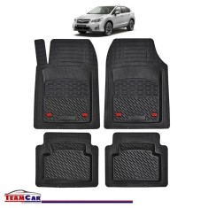 Covorase Auto TeamCar&reg; Tip Tavita Compatibile Subaru XV (2011&ndash;2017) Negru Material Rezistent