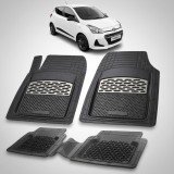 Cumpara ieftin Covorase Auto Hyundai i10 2016-2019 - Tavita Cauciuc-Silver