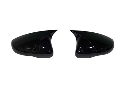 Capace oglinzi Batman style VW Golf VI negru lucios foto