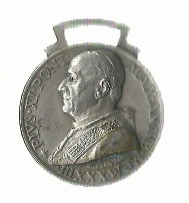 AMS# - MEDALIA VATICAN 1933 - PAPA PIUS XI foto