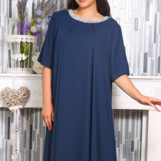 Rochie din Voal Eris Bleumarin - 48Marimea