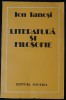 Ion Ianosi - Literatura si filosofie, Interactiuni in cultura romana, Editura Minerva, 1986, carte noua