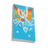 Cumpara ieftin Carnetel Buzunar Arhanghelul Mihail Soapta Stelelor 5x8.3cm 100 File Veline Hartie 80g/mp Coperta Brosata