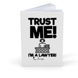 Agenda/Jurnal cu mesaj amuzant pentru avocat/a, A5, 100 file albe