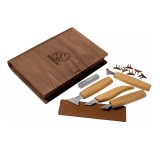 Cumpara ieftin Set de sculptura in lemn, in cutie BeaverCraft S05book, 6 piese