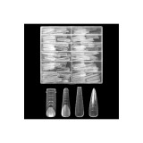 Set de 192 unghii false, 4 stiluri