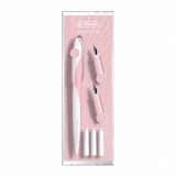 Stilou my.pen Style caligrafie + 3 penite, dimensiune 0,9/1,4/1,9 roz - blister