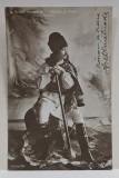 ARTISTUL ARISTIDE DEMETRIADE IN &#039; RAZVAN SI VIDRA &#039; LA TEATRUL NATIONAL , CARTE POSTALA ILUSTRATA , MONOCROMA, NECIRCULATA , PERIOADA INTERBELICA