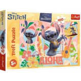 PUZZLE TREFL 100 DISNEY STITCH SI PRIETENII IN ACTIUNE SuperHeroes ToysZone