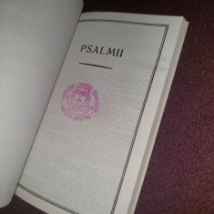 NOUL TESTAMENT al Domnului ISUS HRISTOS-PSALMII-411 p,Carte de buzunare stare FB