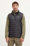 Jack Wolfskin vestă sport cu puf Pilvi culoarea negru, de tranzitie, 1207711