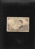 Spania 100 pesetas 1965 seria459979 uzata
