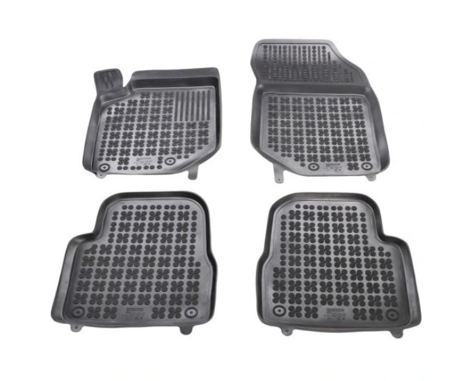Covorase auto Peugeot 2008/E-2008, 11.2019-01.2024, negru; elastomer, RapidAuto
