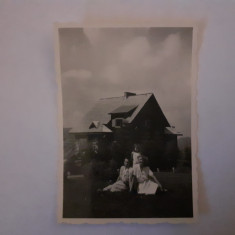 Fotografie dimensiune 6/9 cm din Predeal județul Brașov în 1952