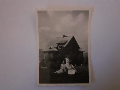 Fotografie dimensiune 6/9 cm din Predeal județul Brașov &amp;icirc;n 1952 foto