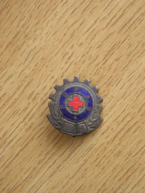 QW9 I 17 - Insigna - tematica comunism - Crucea rosie