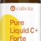 Pure Liquid C+ Forte Vitamina C lichidă Extract din Măceșe, coajă de Lăm&acirc;ie, Portocală, Ghimbir și Ceai Verde (240 ml) - Calivita