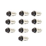PNI Set 10 Mufe Microfon 6 Pini Conectori &Icirc;nlocuire Cablu Audio Profesional