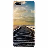 Husa silicon pentru Huawei Y5 2018, Railroad Horizon
