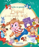 Carte cu puzzle. Lupul si cei sapte iezi