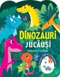 Dinozauri jucăuși - Colorăm și recităm - Paperback - Mimorello
