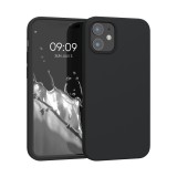 Husa pentru Apple iPhone 12 Mini, Silicon, Negru, 53042.47