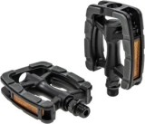 Cumpara ieftin Pedale bicicleta Marwi SP-822 reflectorizante, set stanga-dreapta, negre