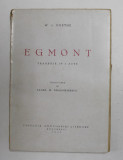 EGMONT - TRAGEDIE IN 5 ACTE de W.v. GOETHE , 1943