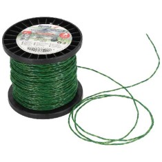 Fir pentru motocoasa, insertie CARBON profil patrat rasucit, 2,4mm x 90m, DEDRA GARDEN 80Z24902S