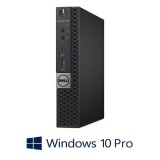 Mini PC Dell OptiPlex 7050, Quad Core i5-7500T, 8GB DDR4, 256GB SSD, Win 10 Pro