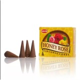 Cumpara ieftin Conuri parfumate - 10 Buc - Honey Rose