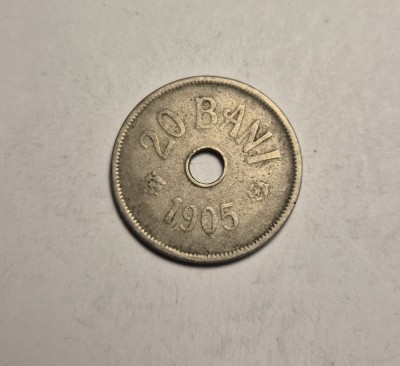 20 Bani 1905 foto