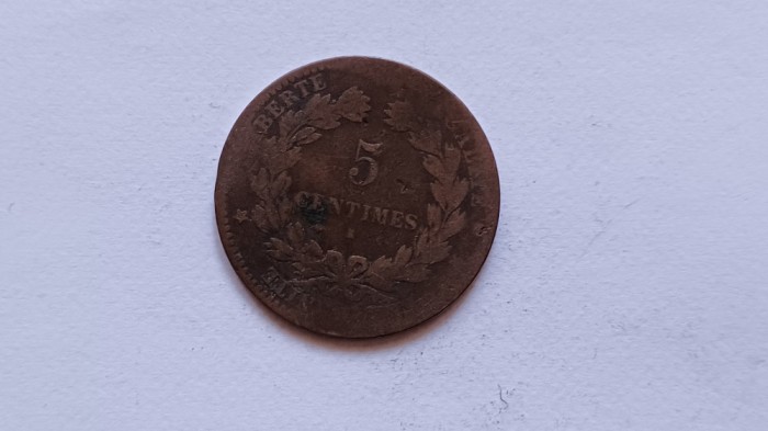 Franta -5 Centimes 1872
