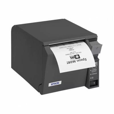 Imprimanta termica Epson TM-T70II, USB, serial, neagra, Grad A foto