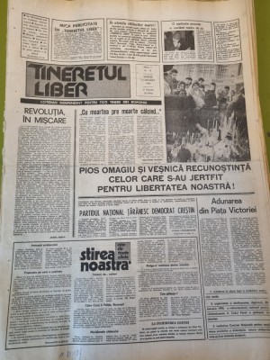 tineretul liber 13 ianuarie 1990-articole revolutia romana foto