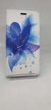 Cumpara ieftin Husa Flip Carte Huawei Y6 + Cablu de Date Cadou, Alb
