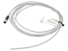 Conector M12 tată 3 pini drept cu cablu 5m HARTING PVC DeviceNet / CANopen