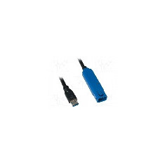 Cablu USB A mufa, USB A soclu, USB 1.1, USB 2.0, USB 3.0, lungime 10m, {{Culoare izola&#355;ie}}, LOGILINK - UA0177