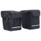 Gossi geanta de bicicleta dubla pentru suport cos, negru, 35 l