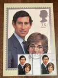 C12 - maxima straina - Anglia - Lady Diana si Printul de Wales - 1981
